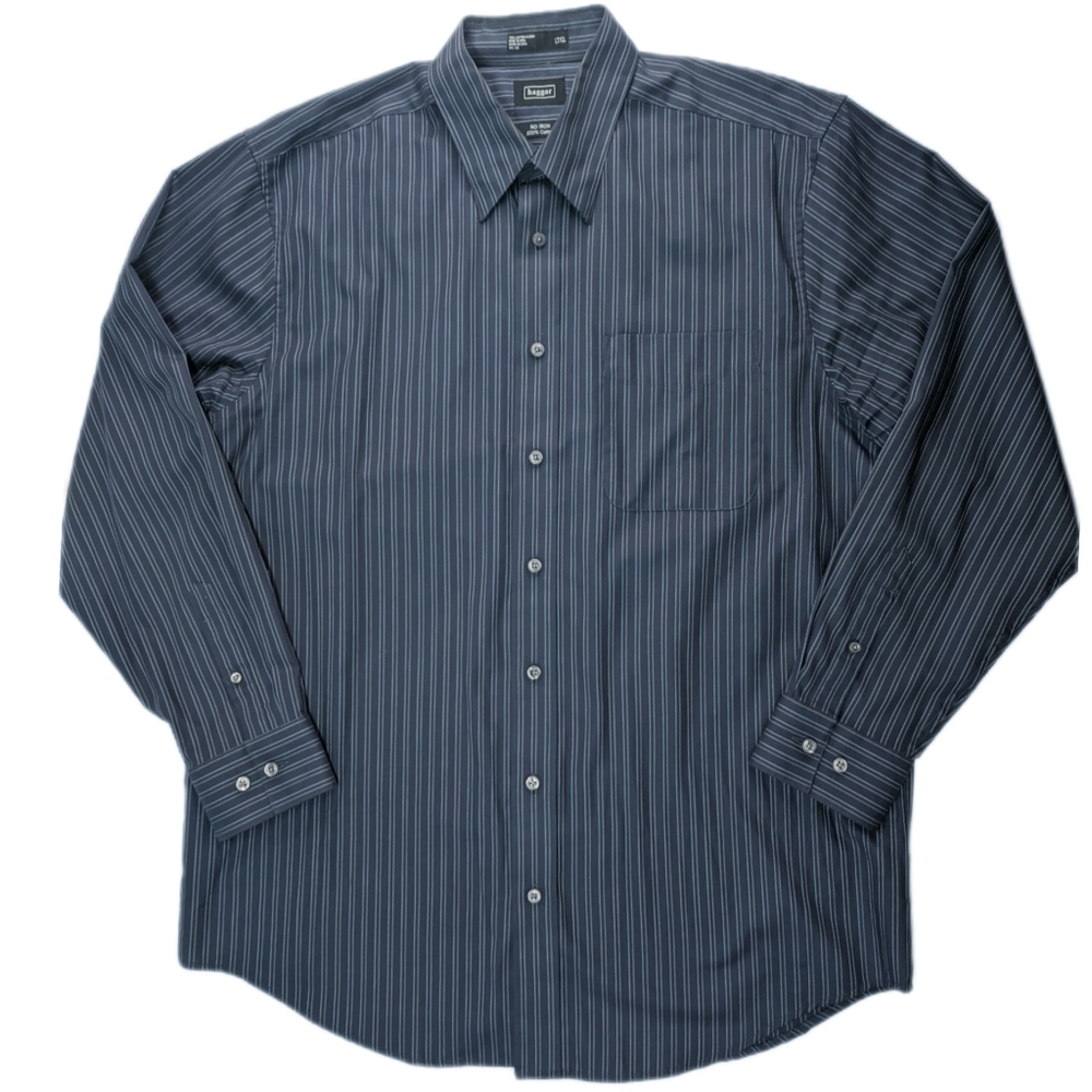 Pinstripe dress shirt by Haggar NWOT